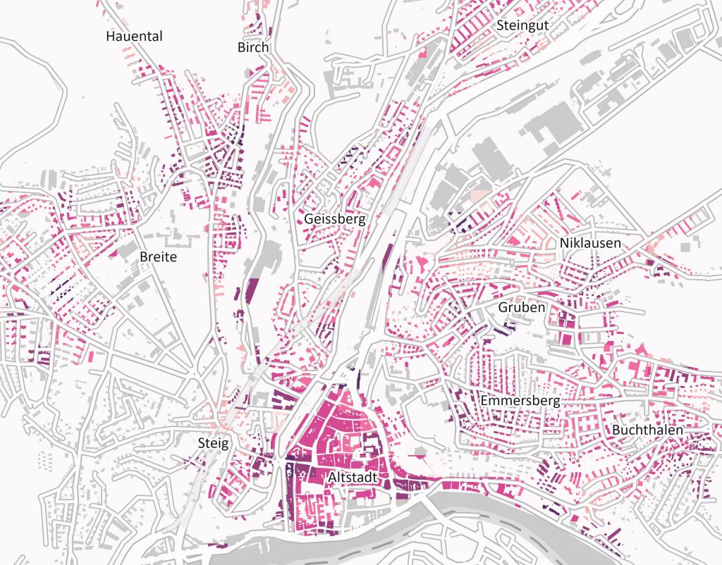 Geodaten: Kanton Schaffhausen, Esri, HERE, Garmin,­ INCREMENT P, METI/NASA, USGS