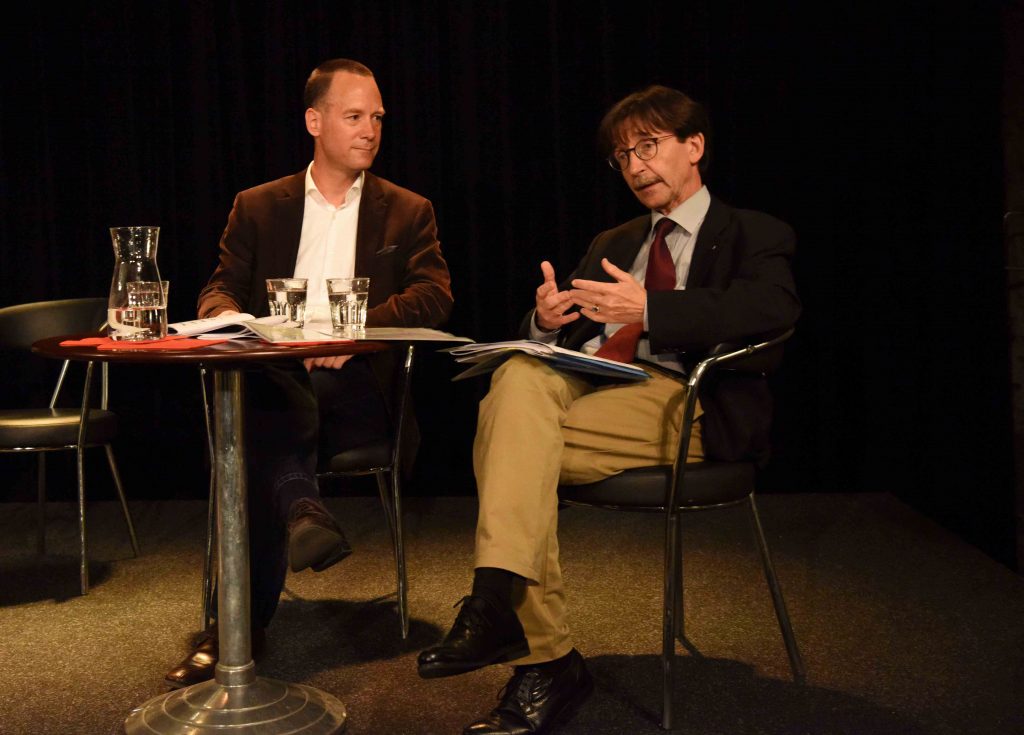 Stadtrat Raphaël Rohner präsentiert die Kulturstrategie. Foto: Peter Pfister