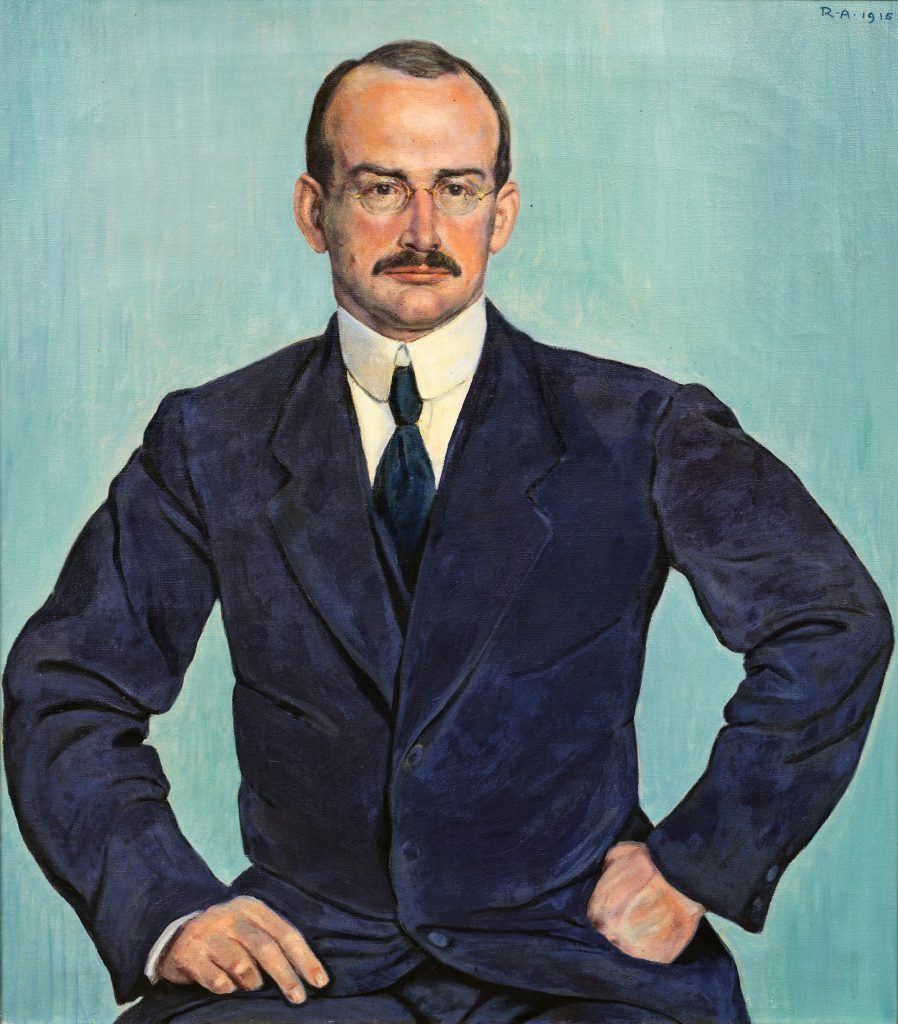 Dr. med. Hermann Peyer, gemalt von Richard Emil Amsler 1915.