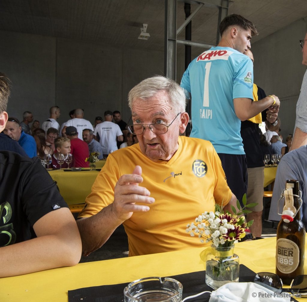 Eine echte Legende: Kurt Grünig, FCS-Spieler ab 1948