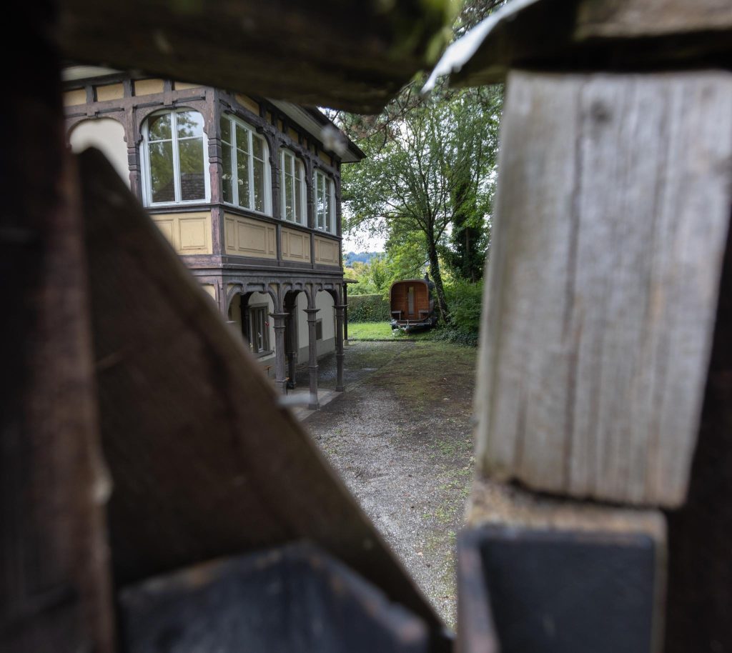 Die Villa auf dem Gaswerkareal wird Heimat der Saunierenden. Foto: Robin Kohler