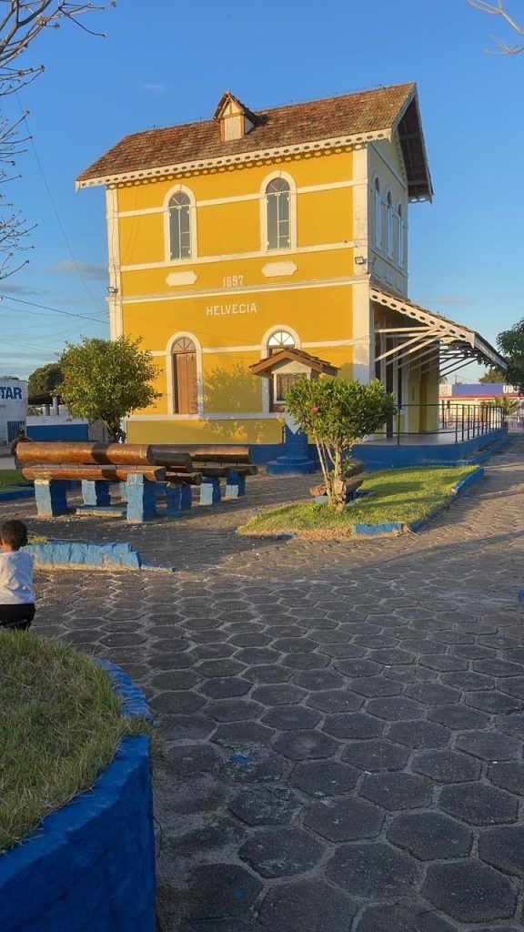 Der Bahnhof von Helvécia. zVg/Gilsineth Santos