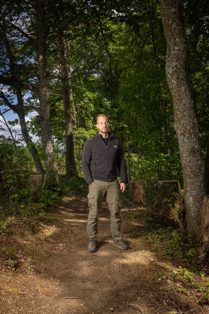 Nach dem Holzschlag im Erholungswald am Hohberg: Nico Schwager erklärt, warum der Baumschlag als Aufwertungsmassnahme zu betrachten ist.
